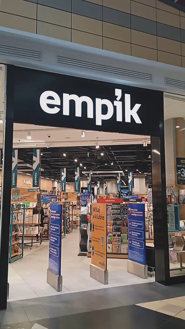 Zaczynam pojawiać się w Empikach stacjonarnych. @empikcom 

Wypatrujcie w swoich salonach! 😉